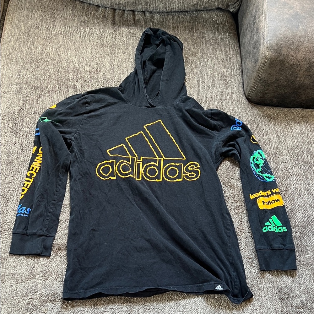 Boys hooded long sleeve top